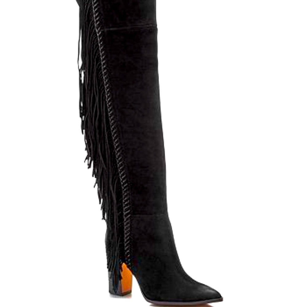SHIPS FREE ♥️ Dolce Vita “IZIE” Fringe Suede Boot - Like NEW 🥵
